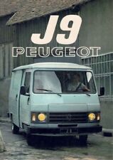 Catalogue brochure Peugeot J9