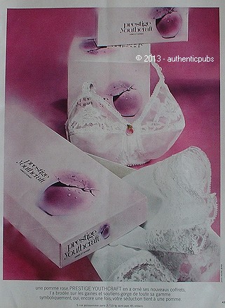 Publicite prestige youthcraft - publicite,