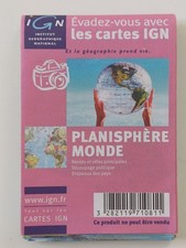Carte planisphère ign monde - carte,