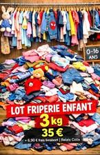 Lot De Friperie Enfant 3 Kg