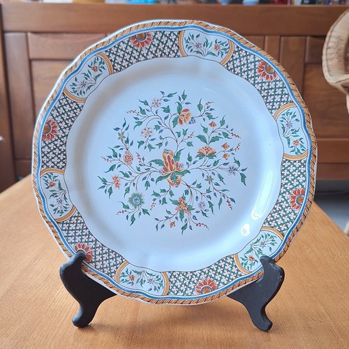 Assiette den faïence - , gien