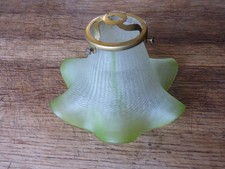 ancienne tulipe en verre