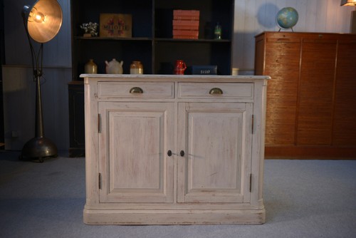 Buffet bas portes patine - bas,