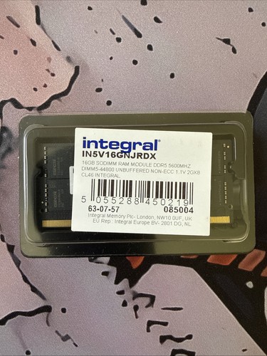 Ram ddr5 16go sodimm - ram,