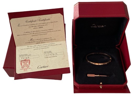 Cartier 18k rose gold - cartier,