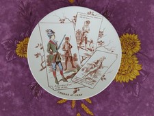 Assiette Polychrome Parlante