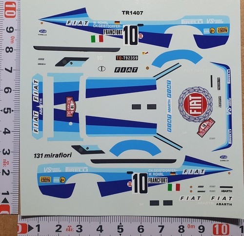 Decals fiat 131 - fiat,