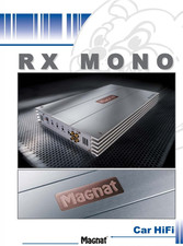 Magnat RX MONO Car Amplifier 1 Channel 800W Rms Power