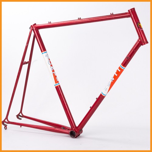 Cadre acier rouge vintage - acier,