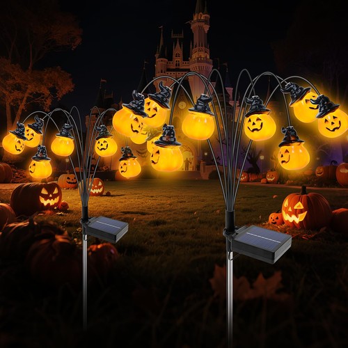 Halloween lampe solaire - lampe,