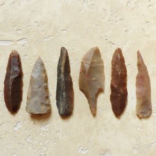 6 BELLES POINTES DE FLECHES