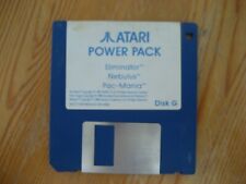 disquette atari st jeux     eliminator  nebulus  pac mania