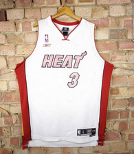 Dwyane Wade #3 Vintage 2004 Miami Heat Maillot De Basket Reebok Taille Large NBA