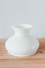 Bel Abat-Jour Opaline Blanc