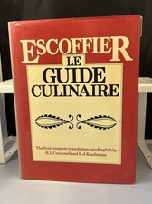 Escoffier Le Guide Culinaire 1979 First American Edition Hardcover Cookbook