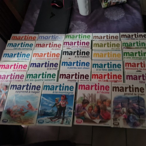 Lot livres martine - lot,