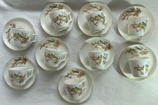 9 TASSES A CAFE NAPOLEON III