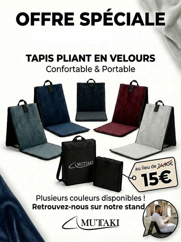 Tapis prière pliant - prière,