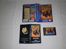 jeu séga megadrive en boite