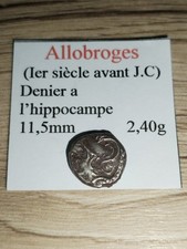 ALLOBROGES (Dauphiné) Denier