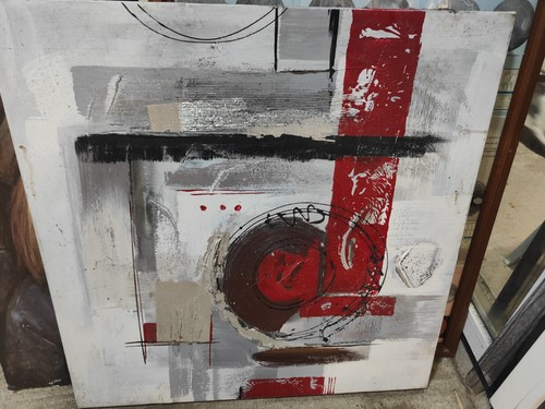 Peinture abstraite sur - , toile