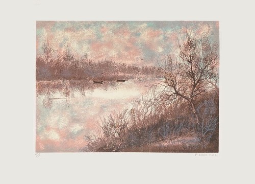 Pierre mas étang automne - l'étang, en