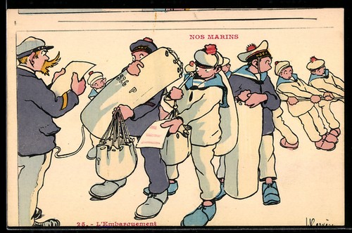 Carte postale artiste henri - carte,
