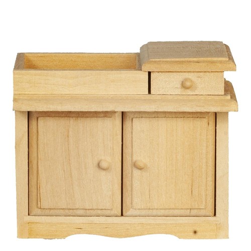 Maison poupée bois nu - poupée,