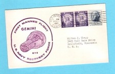 GEMINI 3 - Prime Recovery Ship  USS Intrepid CVS-11 -  March 23, 1965