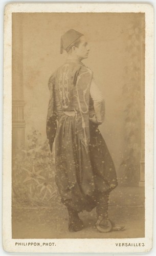 Cdv circa 1880 homme en - circa,