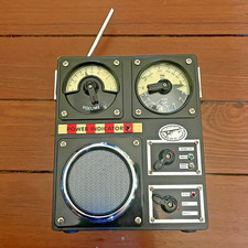 Spirit Of St. Louis Field Transistor AM/FM 2 Band Broken Antenna TESTED WORKS