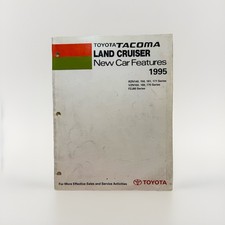 Toyota Tacoma Land Cruiser 1995 OEM New Features Shop Service Repair Manual 4X4