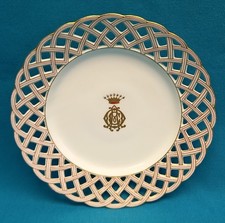 ASSIETTE AJOURÉE EN