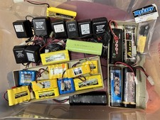 Joblot Chargeur RC Et Batterie Vintage Lote Lot NIKKO Et Mix Non Testé Vintage