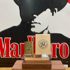 Marlboro Man Rodeo Zippo Brass