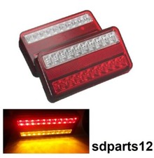 2 Feux Arrière 12V LED 4