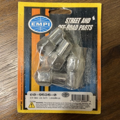 Empi 9536 chrome lug - empi,