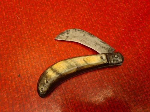 Ancien couteau pliant - pliant, manche
