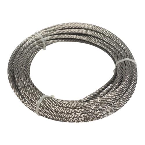 Cable diamètre 6mm inox - cable,