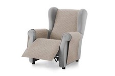 Textilhome - Housse Fauteuil Relax Circus Protection rembourrée 1 Place. Hous...