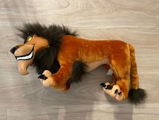 Peluche vintage 1994 Disney le Roi Lion CICATRICE vinyle visage dur applaudissem