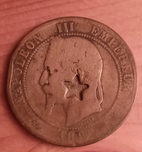 Piece 10 centimes - 10,