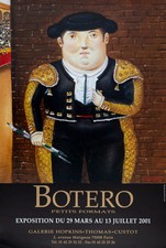 Fernando Botero: Torero - Original Signed Poster