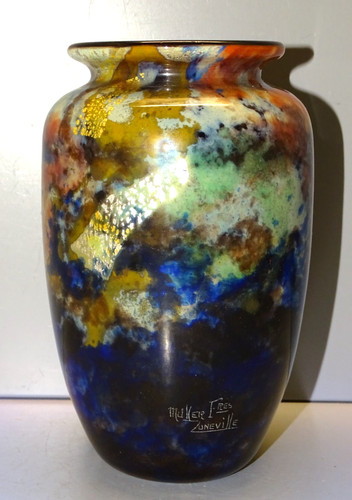 Muller fres luneville - -muller, vase