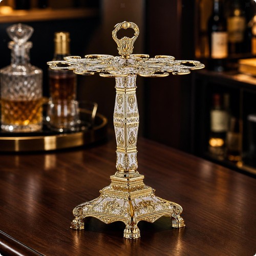 Présentoir verres pied - verres,
