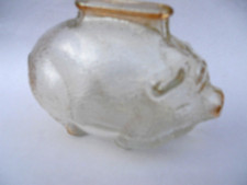 °  TIRELIRE A CASSER :  COCHON EN VERRE
