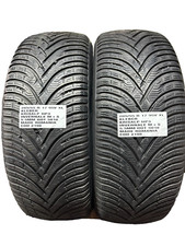 2 PNEUS D'OCCASION 205/55 R 17 95V XL KLEBER HIVER M+S 5,5 MM DOT 5018 CAOUTC...