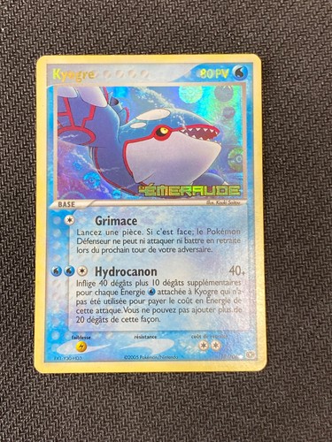 Carte pokémon kyogre 106 - carte,