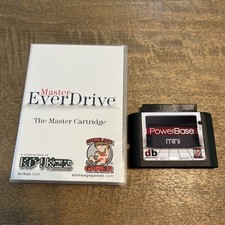 Sega Master System Master Everdrive with adapter Krikzz Stone Age Gamers.