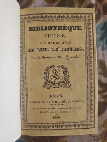 Bibliothèque choisie par une - choisie,